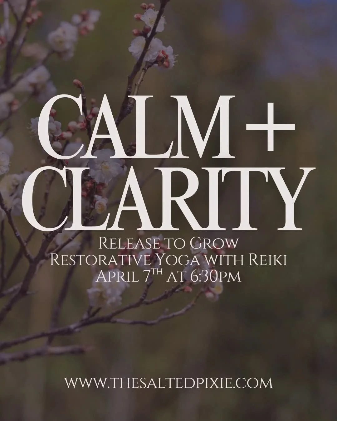 If you haven&rsquo;t experienced restorative yoga with Anita in the salt cave, this is your chance.

This class almost always sells out, and it is one I feel so honored to hold in this space.

There is something incredibly special about the way Anita