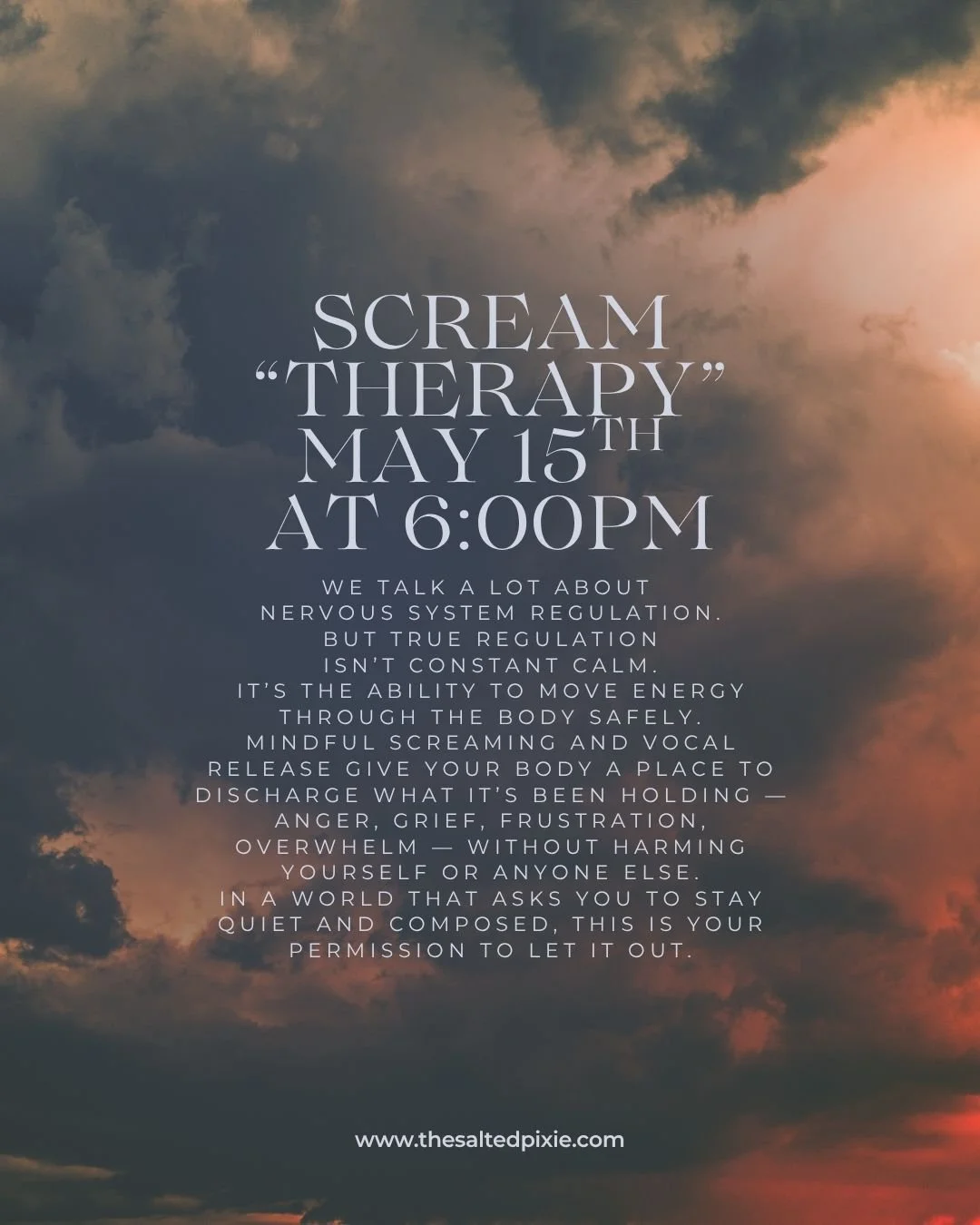 Scream Therapy
