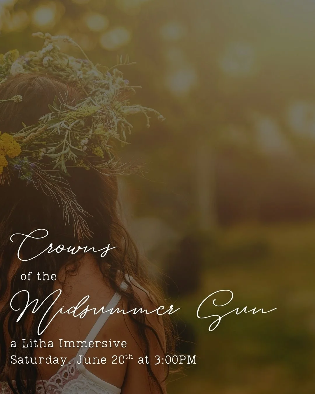 The sun lingers longer in the sky.
The earth is alive and blooming.
And for one golden evening, we gather to celebrate the height of summer together.

Litha, the Summer Solstice, is one of the oldest celebrations of light, vitality, abundance, beauty