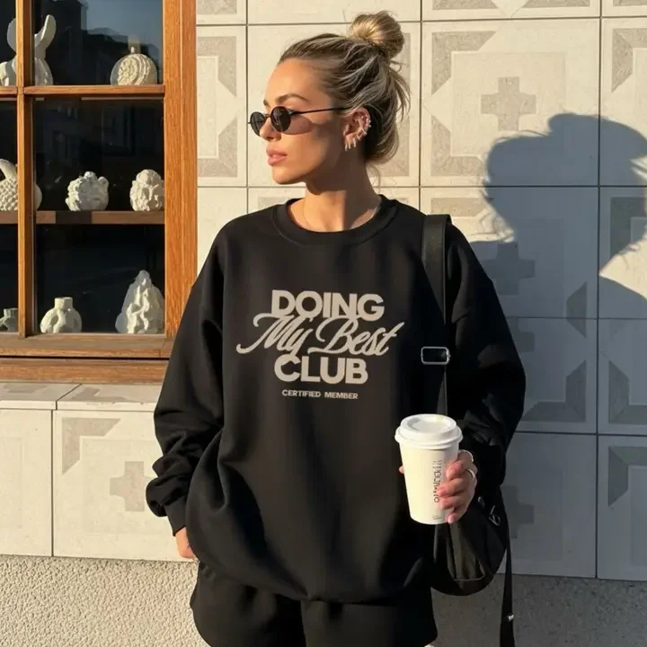 Doing My Best Club Crewneck