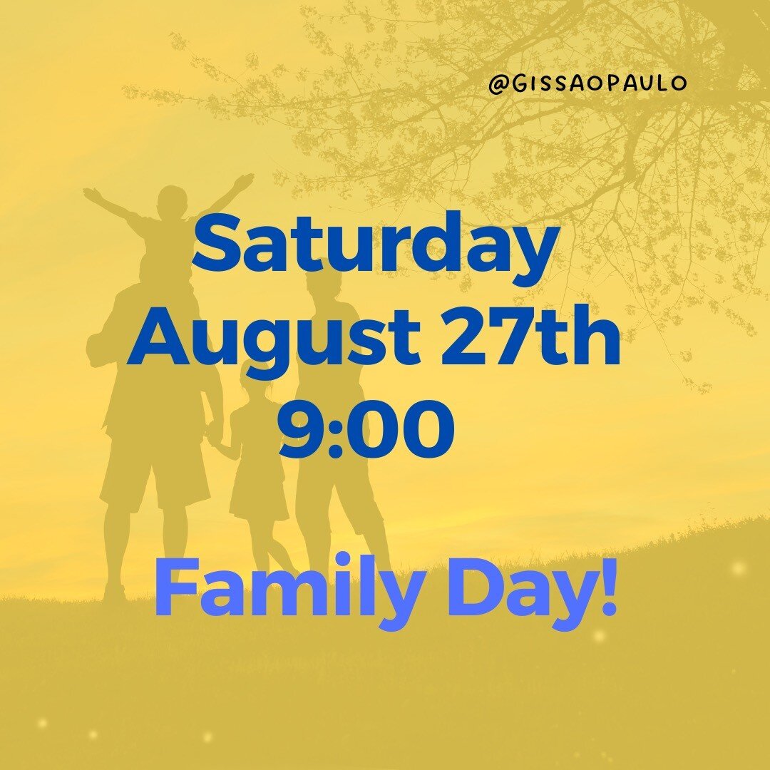 We're very excited to meet our GIS families this Saturday, August 27th, to celebrate our community and start the academic year by sharing some super fun moments. 
😊We are looking forward to meeting you there!

#gissaopaulo #internationalschool #inte