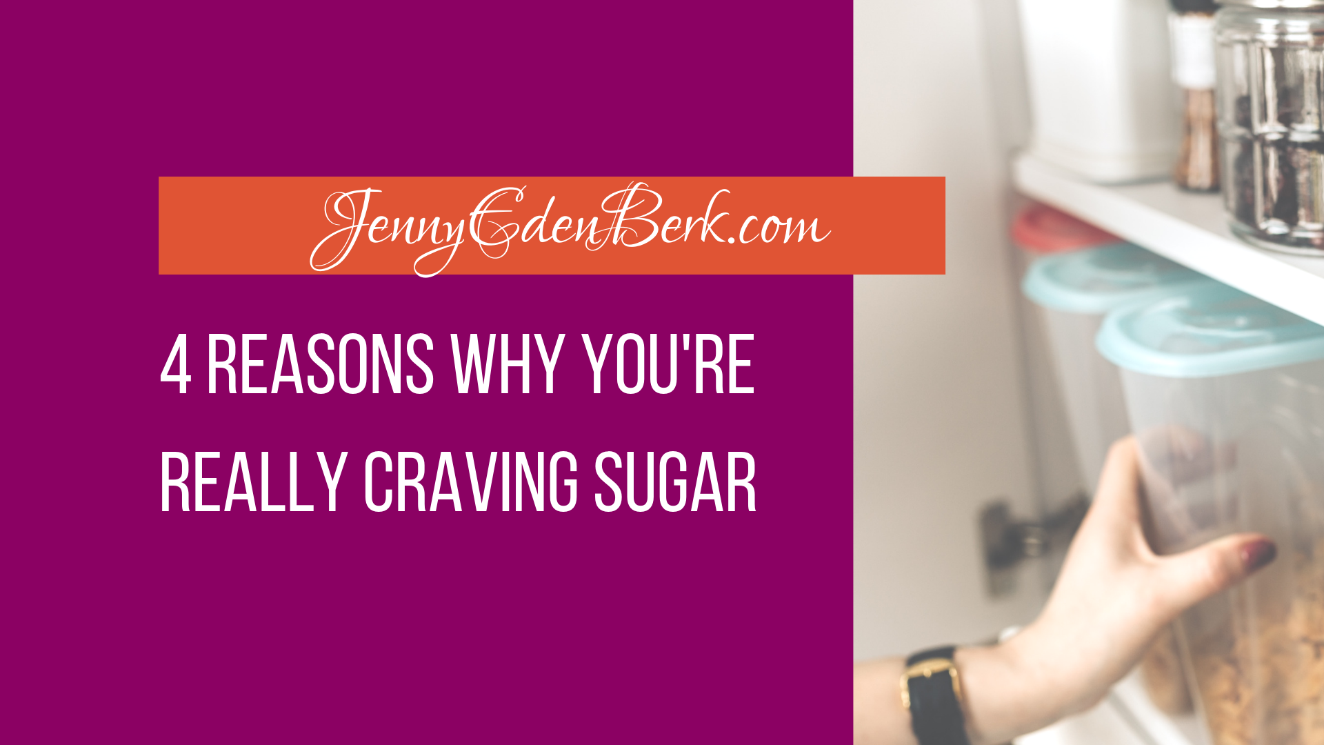 4 Reasons Why You're Really Craving Sugar