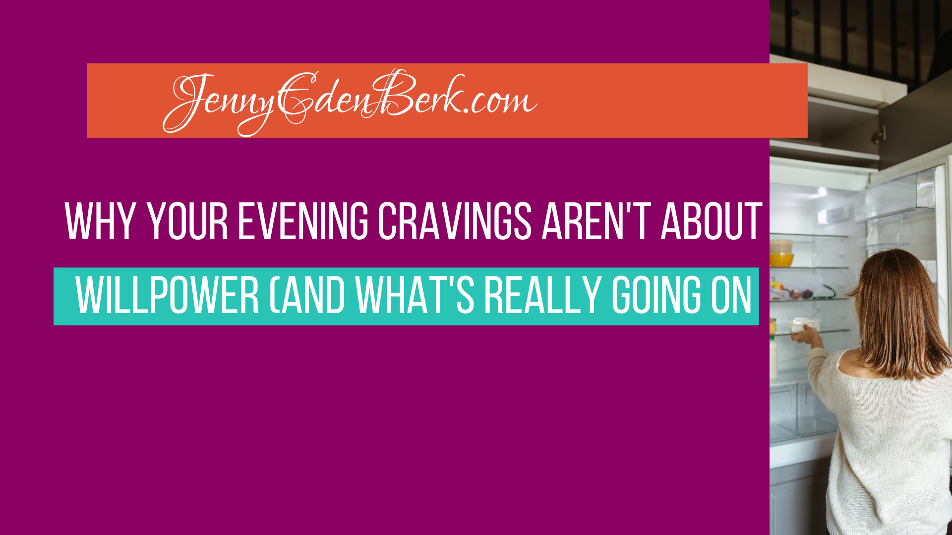 Why Your Evening Cravings Aren't About Willpower (And What's Really Going On)