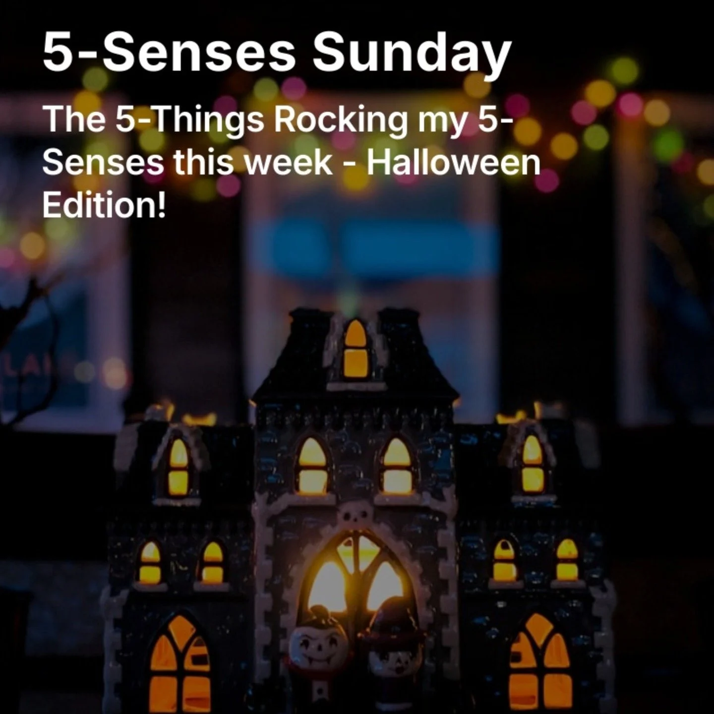 My relationship with Halloween candy has completely transformed over the past decade. 

This week I'm exploring the holiday through all five senses&mdash;from mindful eating revelations to garlic-scented vampire books, spooky playlists, and those ter