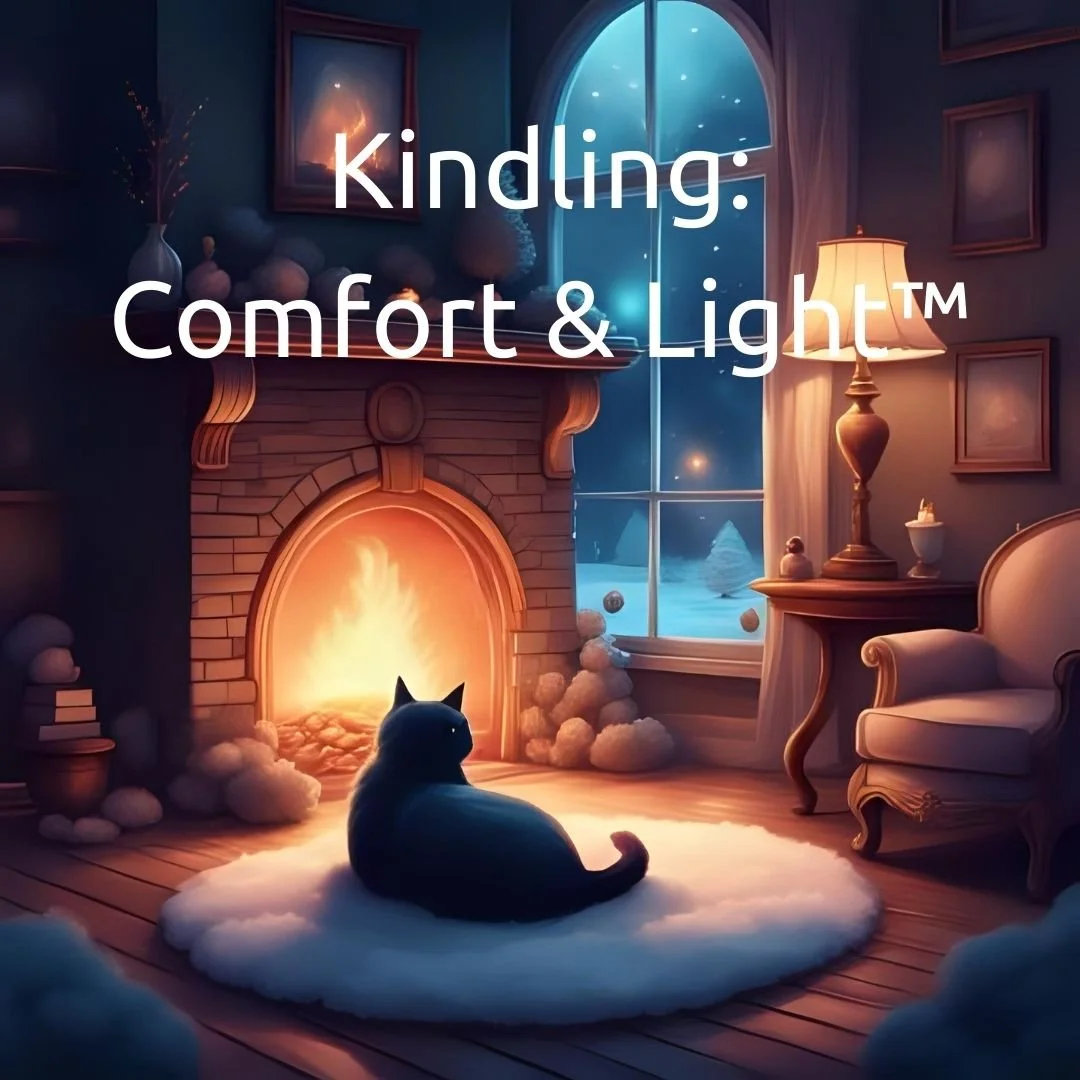 ✨ The Kindling: Comfort &amp; Light Bundle&trade; is live!

A cozy, free digital collection designed to help you rest, reflect, and reconnect this winter holiday season.

🕯 Free Dec 8&ndash;12
🎁 Beautiful contributions from thoughtful creators
🎧 O