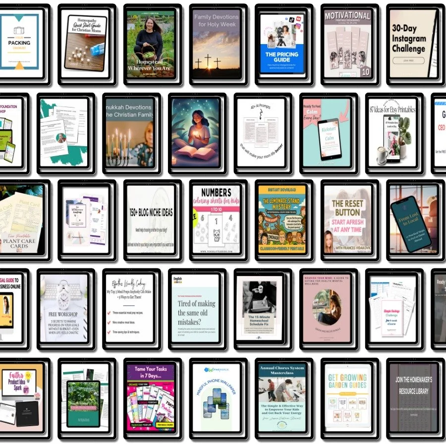 🎉 IT'S OPEN! 
The Ultimate Family Treasure Chest is HERE! 🎉

For the next 5 DAYS, you have access to:

🗝️ 120+ FREE resources (parenting, business, health, gardening, travel, productivity &amp; MORE) 🗝️ Choose only what YOU need - no pressure to 