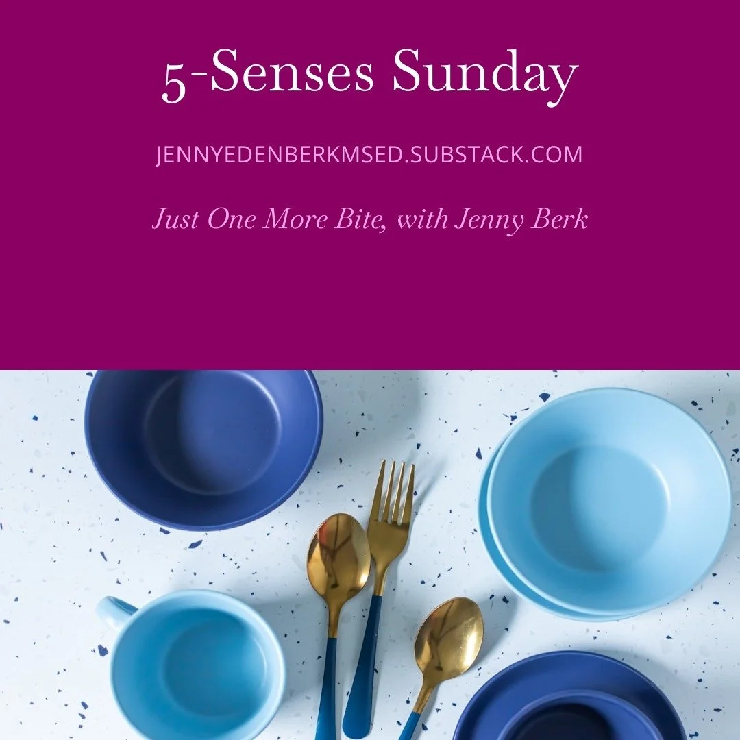 The loudest sound ever recorded on earth, what outer space actually smells like, why the mug you drink from changes how your coffee tastes, and the color most associated with appetite suppression. 

This week's 5-Senses Sunday is live!

https://jenny
