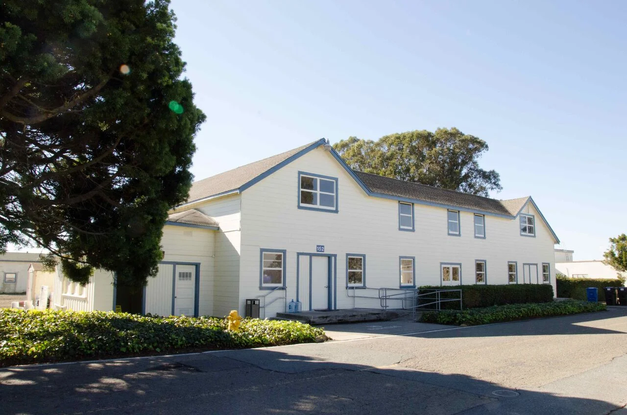 Main studio building at UC Berkeley’s Richmond Field Station.