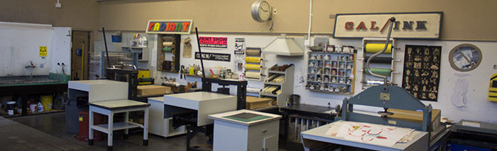 Printmaking Studio UC Berkeley