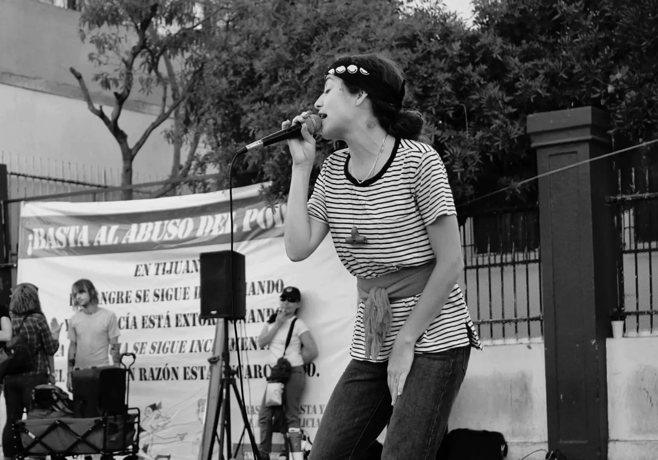 Vreni Michelini-Castillo performing as Chhoti Ma