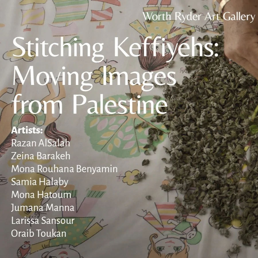 Stitching Keffiyehs: Moving Images from Palestine