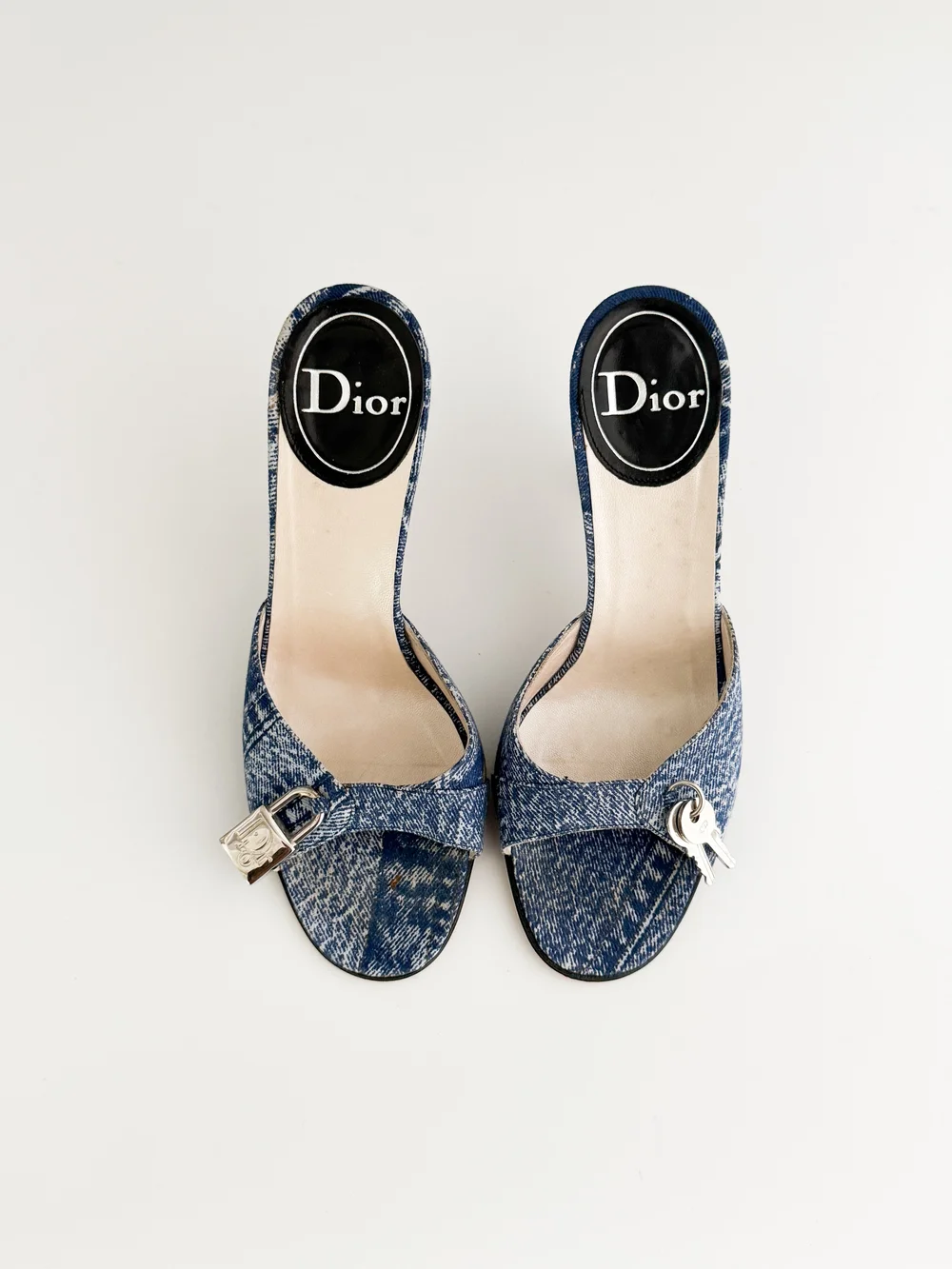 靴 Dior by John Galliano Eyelet Sandal Dior by John Galliano Eyelet Sandal Heels 2000s Vintage