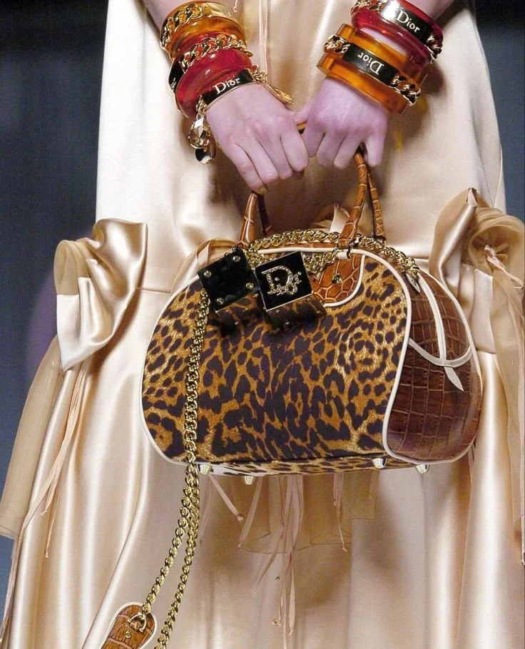 Christian Dior by John Galliano F/W 2004 Gambler Dice Green