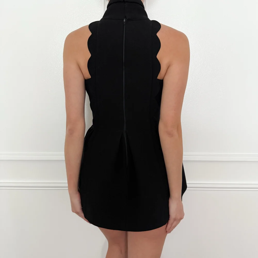 Miu Miu F/W 2010 Runway Bow Ultra Little Black Mini Dress