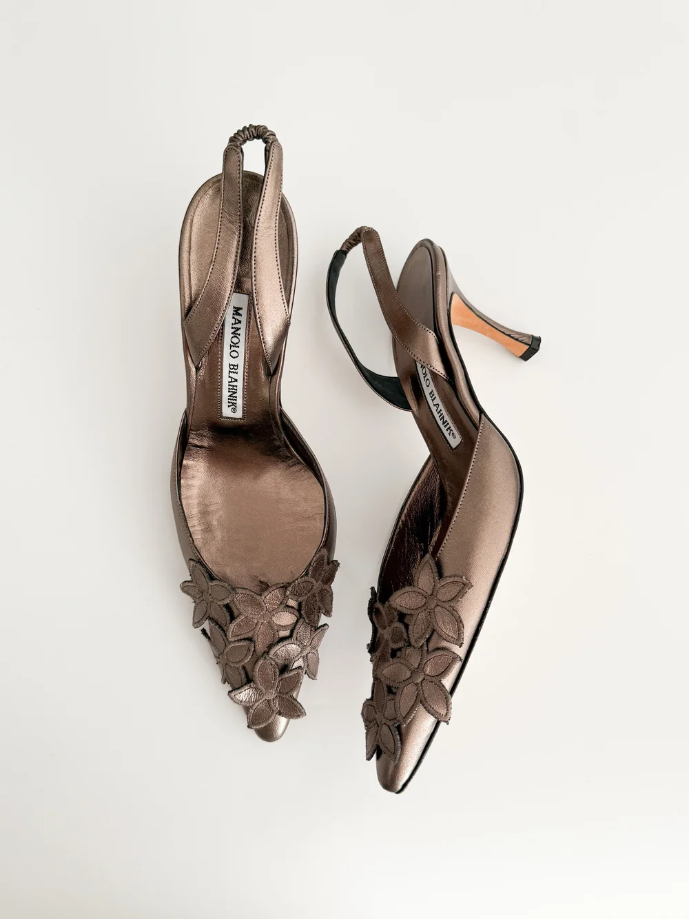 Manolo Blahnik ハイヒールのサンダル　サイズ38 楽天市場】【中古】MANOLO BLAHNIKヒールサンダル ブラウン