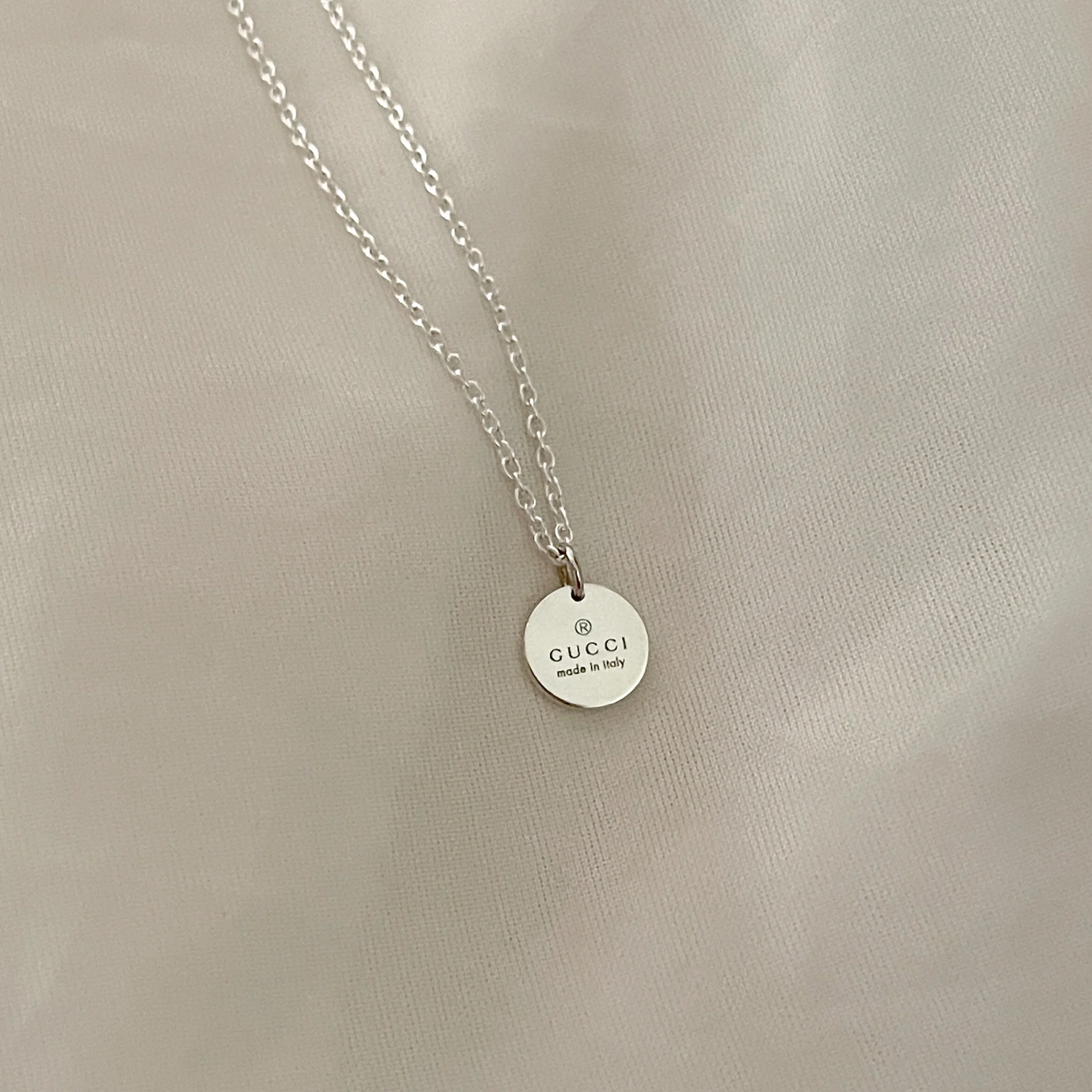 Gucci Sterling Silver Mini Charm 