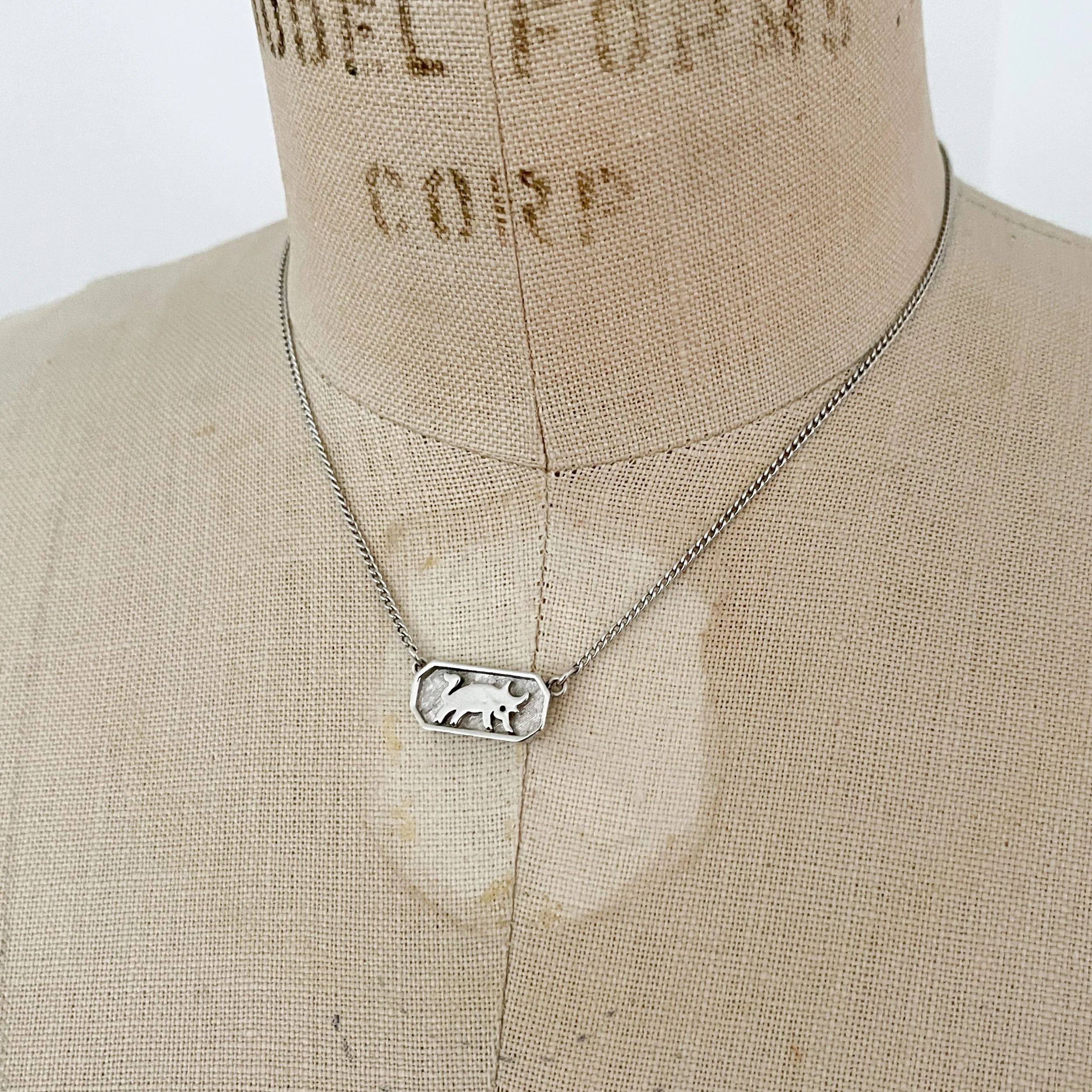 Taurus Zodiac Choker Necklace 