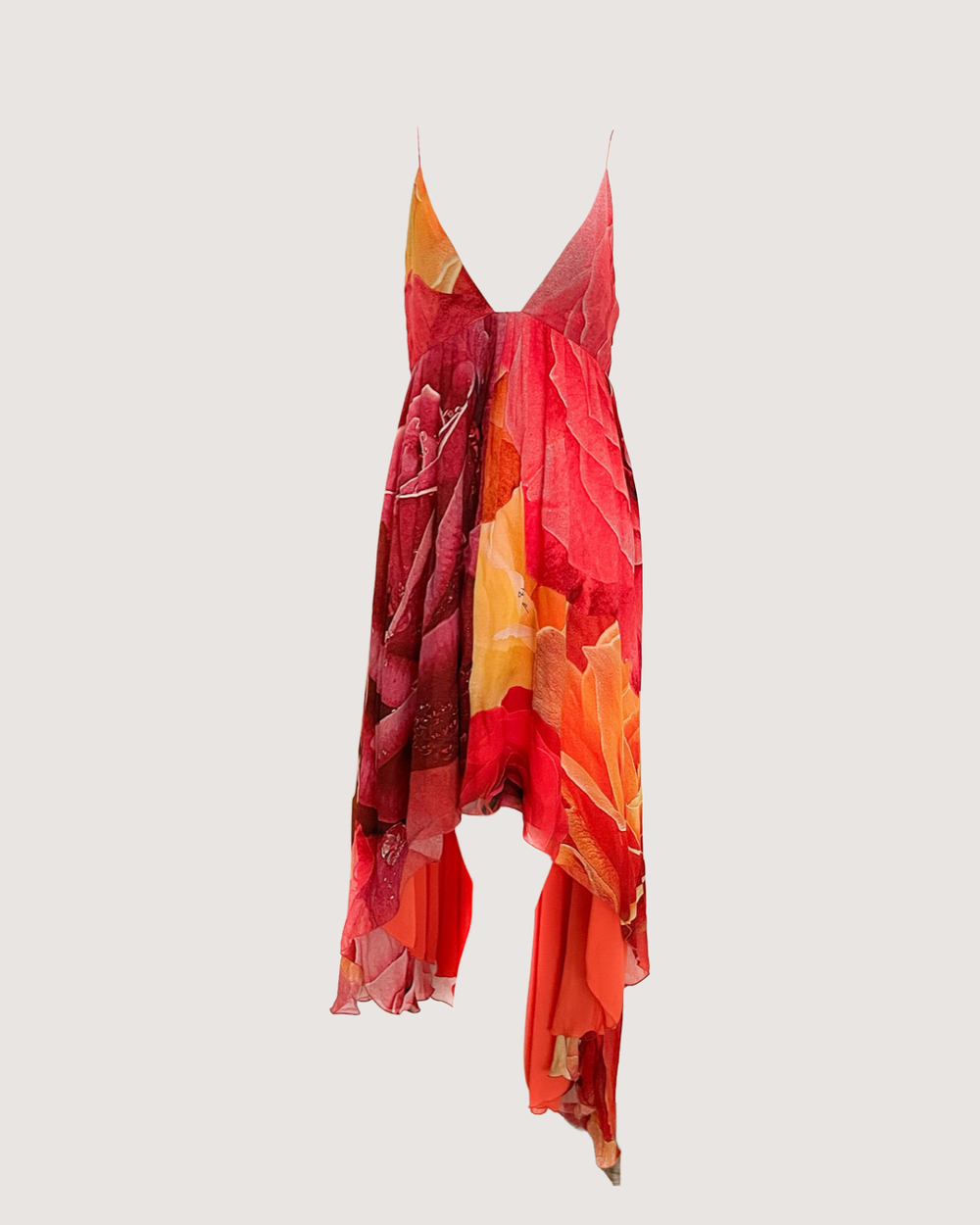 Just Cavalli by Roberto Cavalli Archival Floral Print High-Low