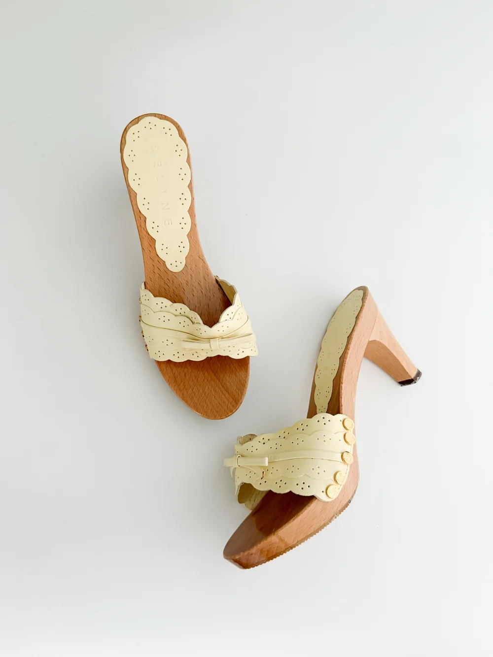 靴 Vintage celine shoes Celine vintage heels size - Gem