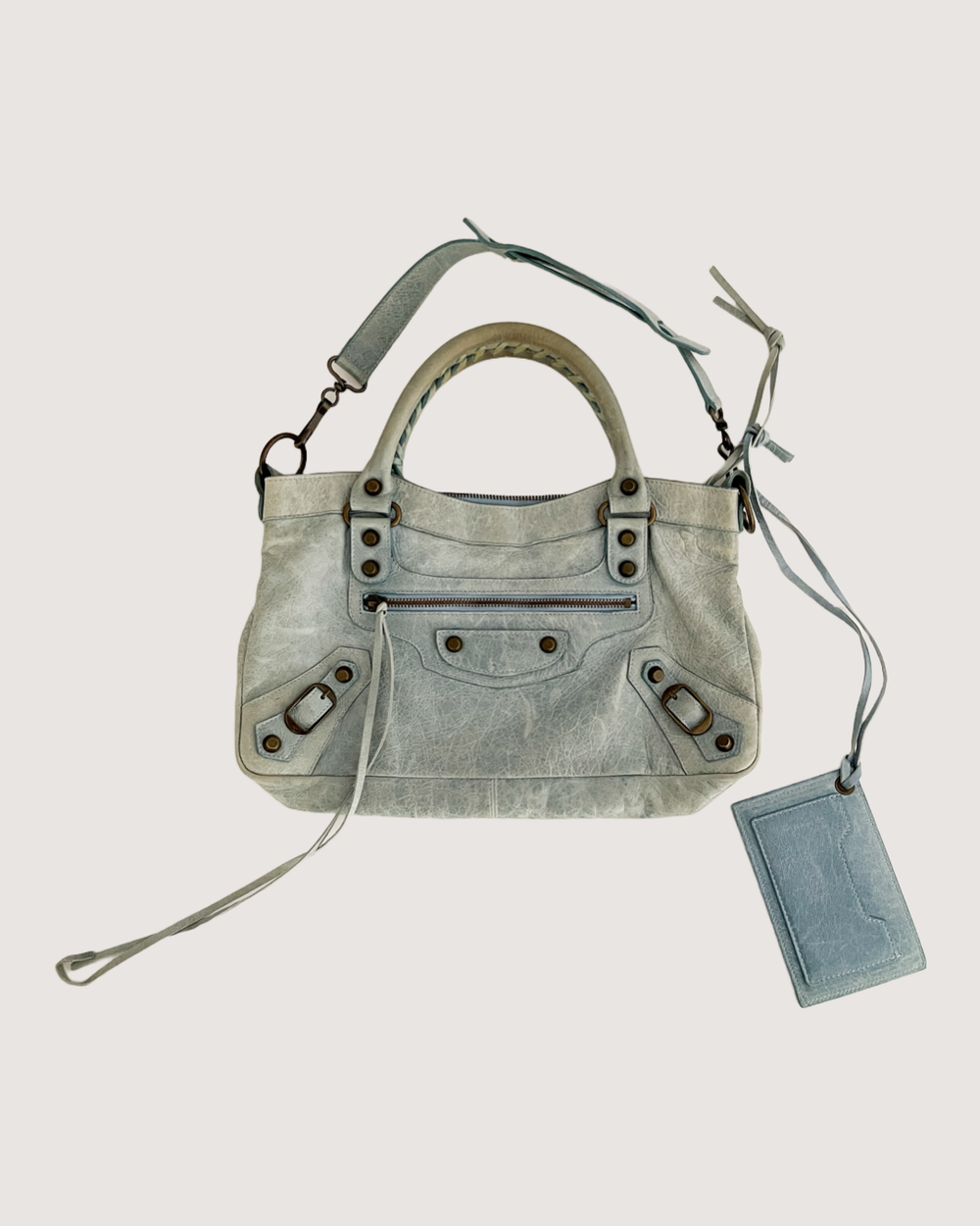 Balenciaga Iconic Leather The First 2Way City Bag — sororité. Balenciaga Iconic Leather The First 2Way City Bag — sororité.