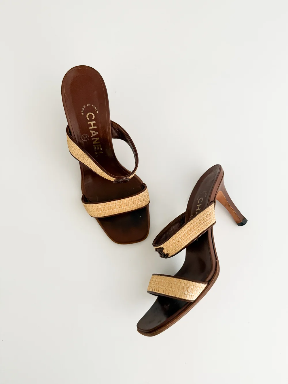 CHANEL ローヒール　36.5 Chanel Slingback Heels, IT 36.5 – byrenn