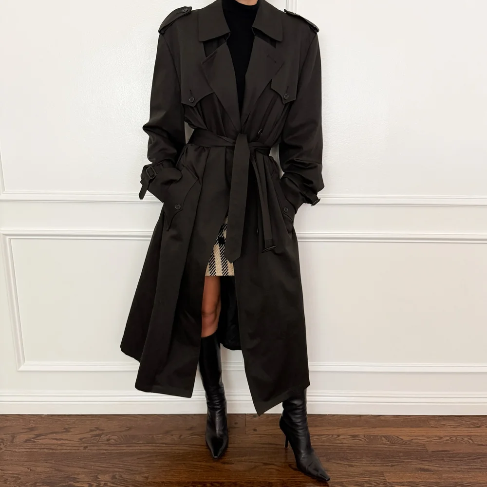 [美品] 80s Christian Dior trench coat 70-80s Vintage Union Made in USA Christian Dior Monsieur