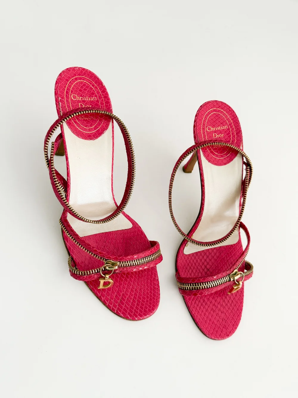 靴 Vintage Dior Plaid Print Sandals 36 1/2 Vintage Dior Plaid Print Sandals 36 1/2 Designer Sandals Women