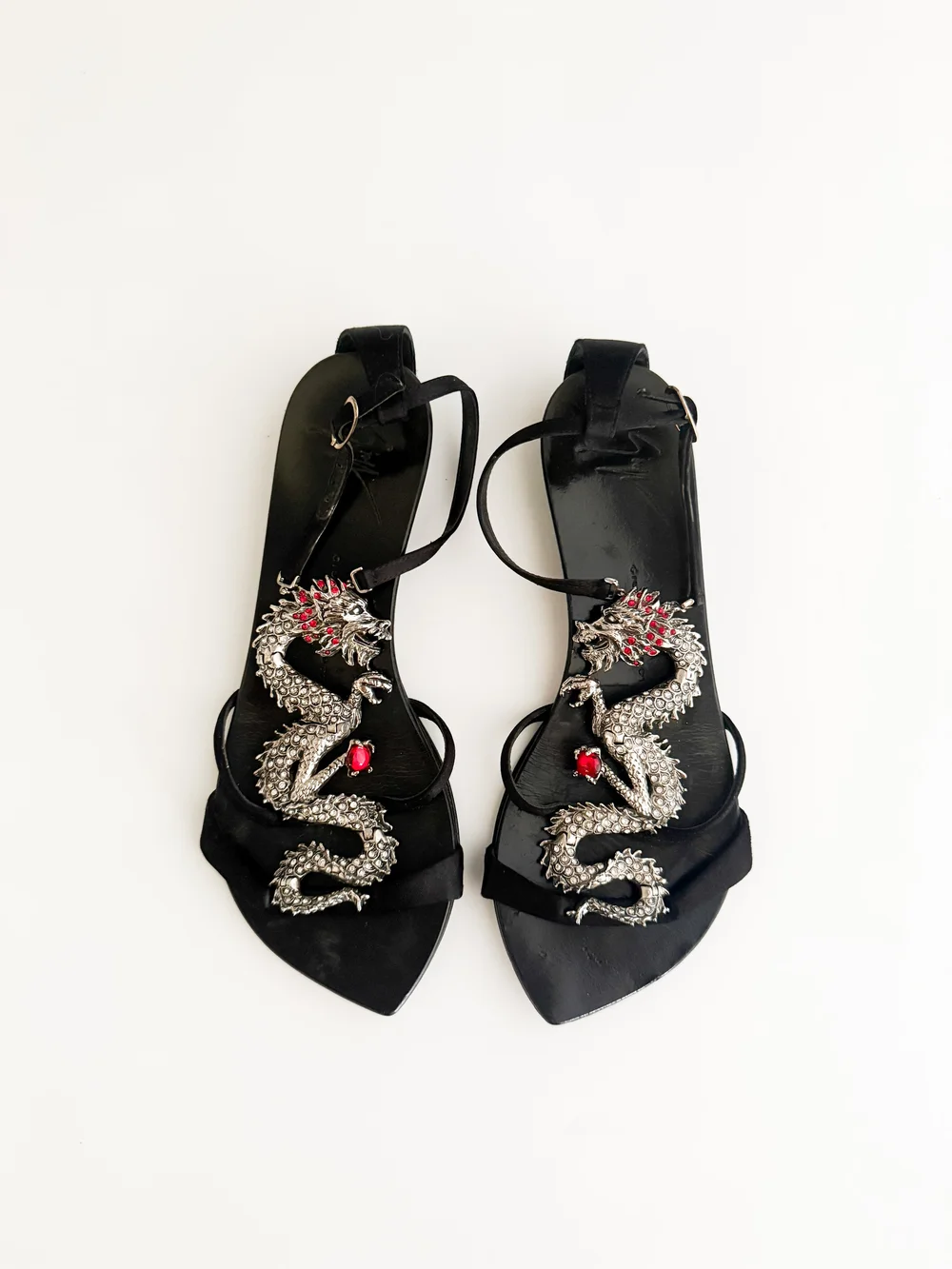 Giuseppe Zanotti サンダル 36 Giuseppe Zanotti Italian Iconic Dragon Sandals (IT 36