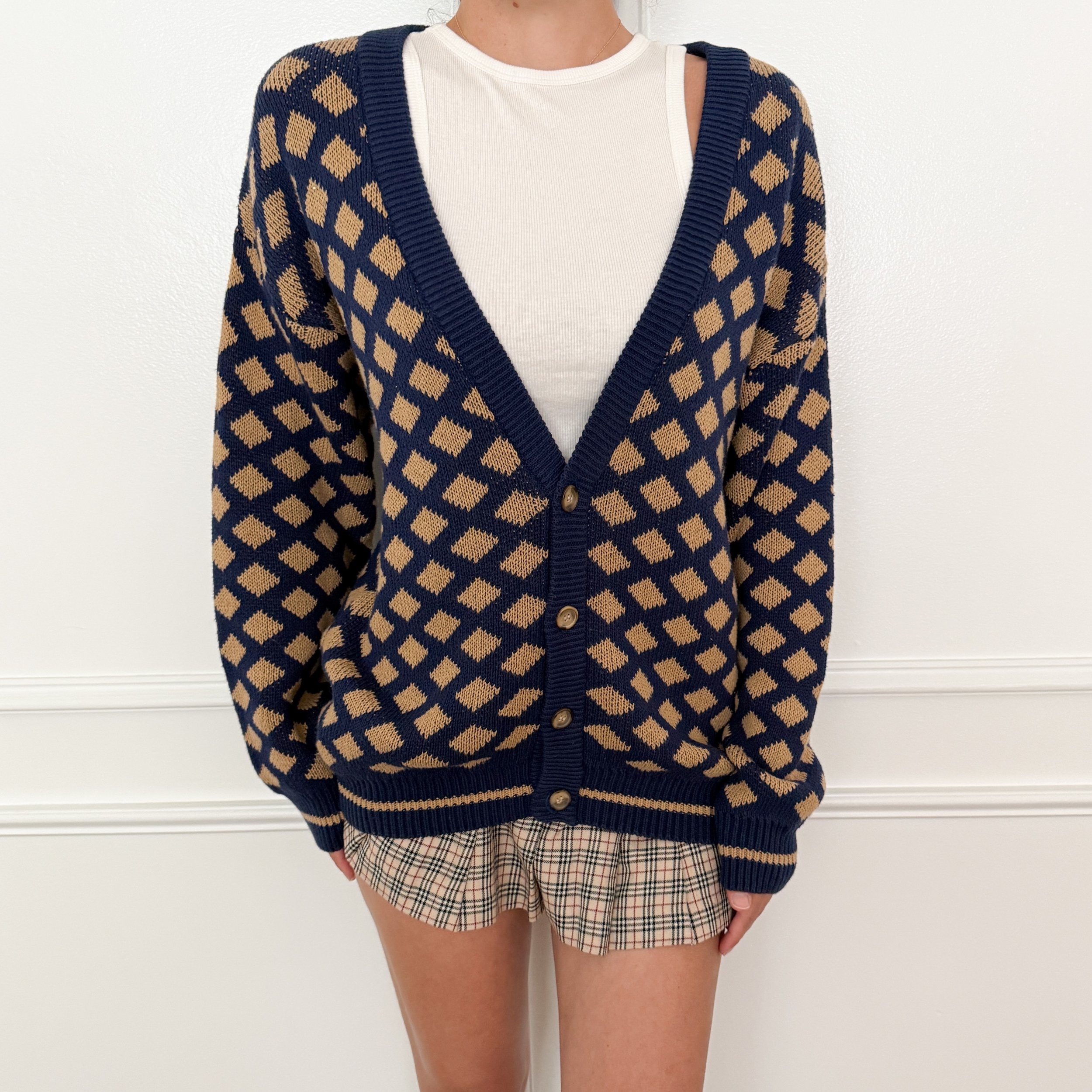 Vivienne Westwood Red Label Navy Blue & Red Two-Piece Vivienne Westwood Red Label Navy Blue & Red Two-Piece