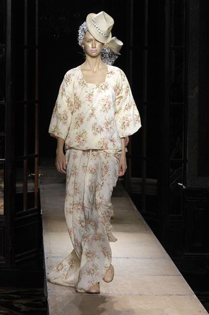 Junya Watanabe Comme des Garçons S/S 2008 Floral Cotton Junya Watanabe Comme des Garçons S/S 2008 Floral Cotton
