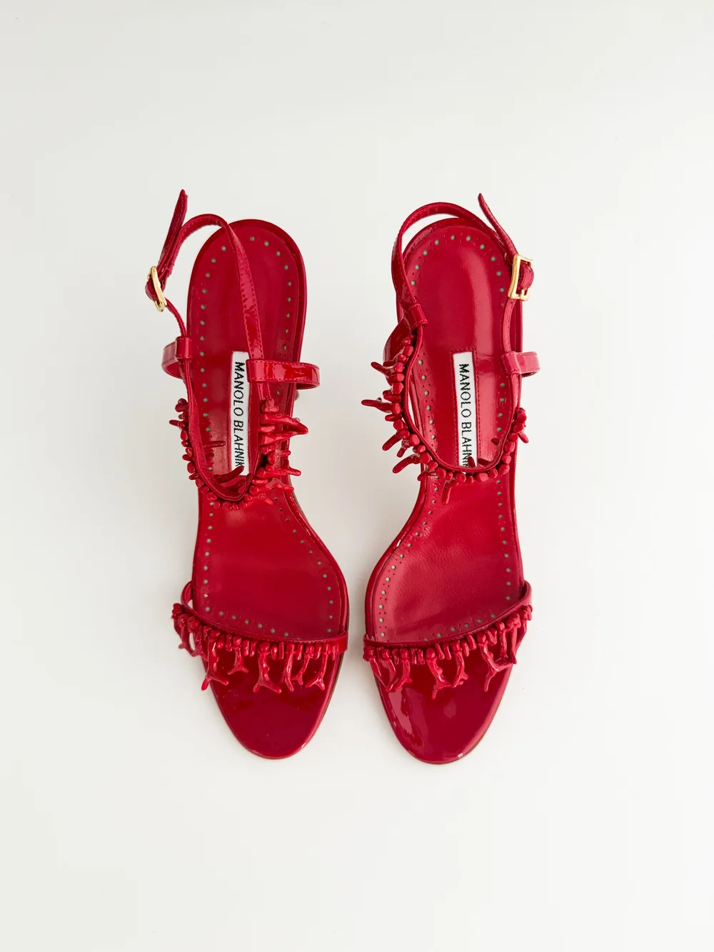 【Manolo Blahnik】チャイナサンダル Manolo Blahnik MANOLO BLAHNIK マノロブラニク サンダル TITUBAFLAT JEWEL