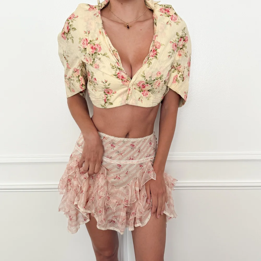 Junya Watanabe Comme des Garçons S/S 2008 Floral Cotton Jacket (XS