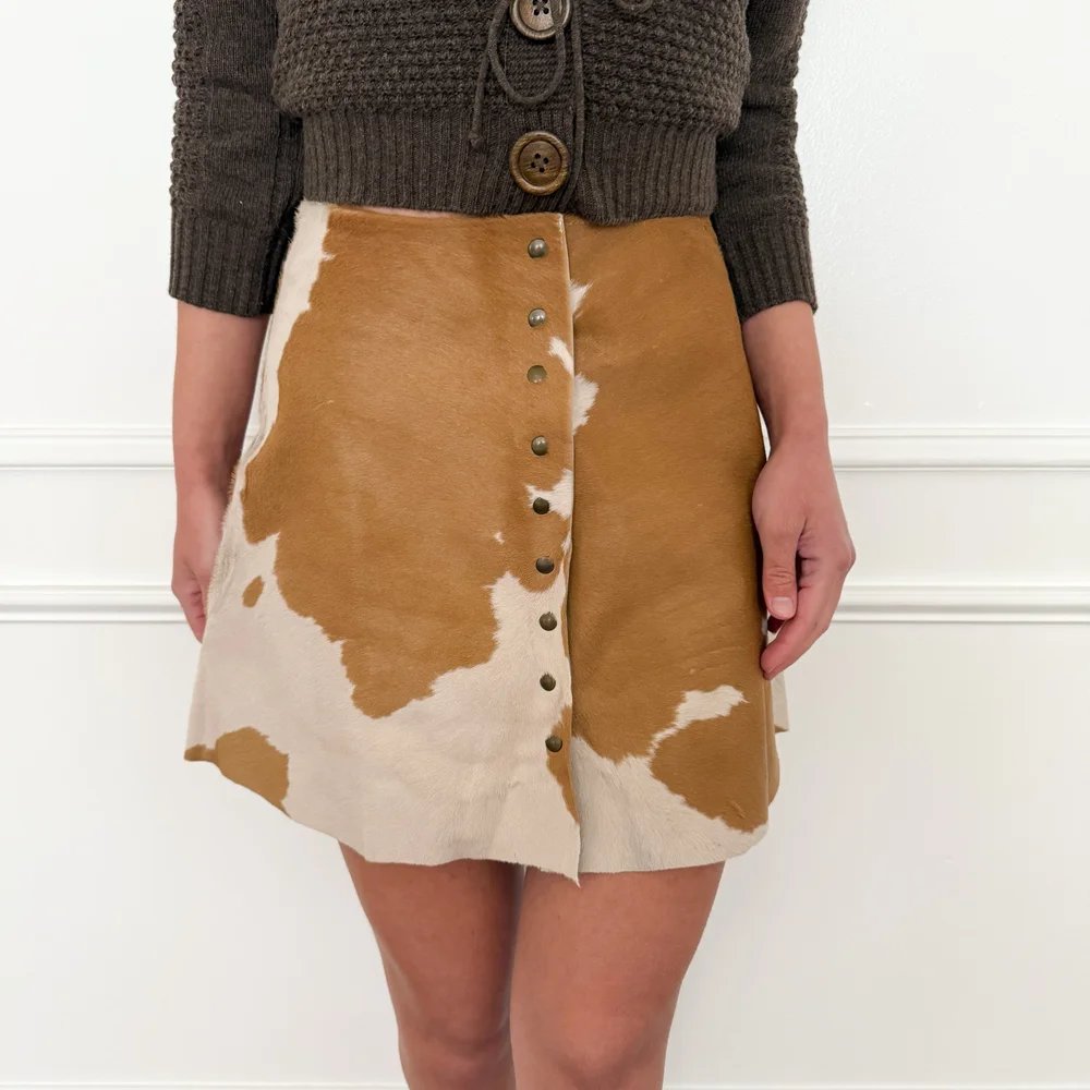 スカート FW1998 MIU MIU LEATHER SKIRT Sydney Sweeney Wears a Leather Miu Miu Mini Skirt | PS Fashion