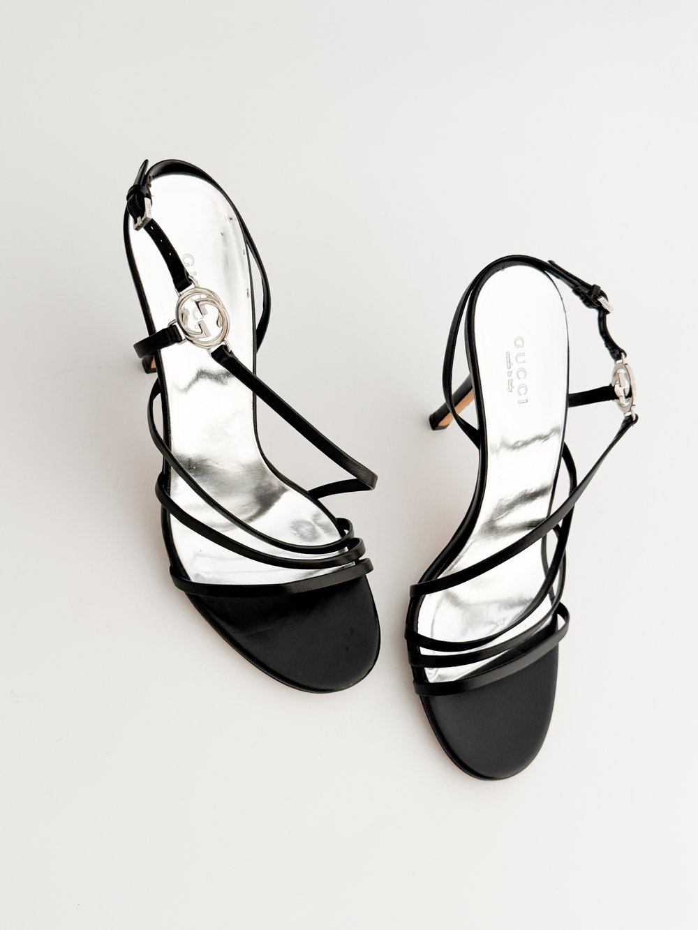 Gucci 黒 ストラップヒールサンダル 36.5 Gucci 黒 ストラップヒールサンダル 36.5 Gucci 黒 ストラップ