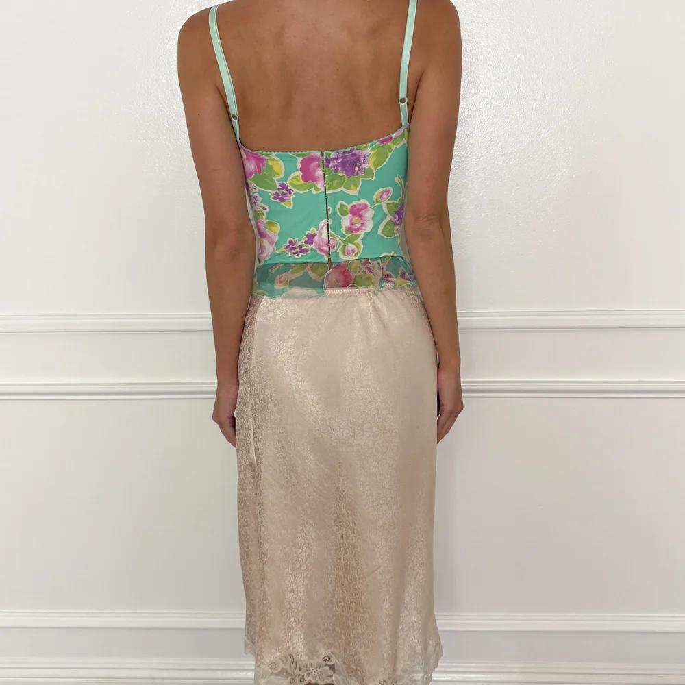 Blugirl by Blumarine Vintage Floral Bustier — sororité.