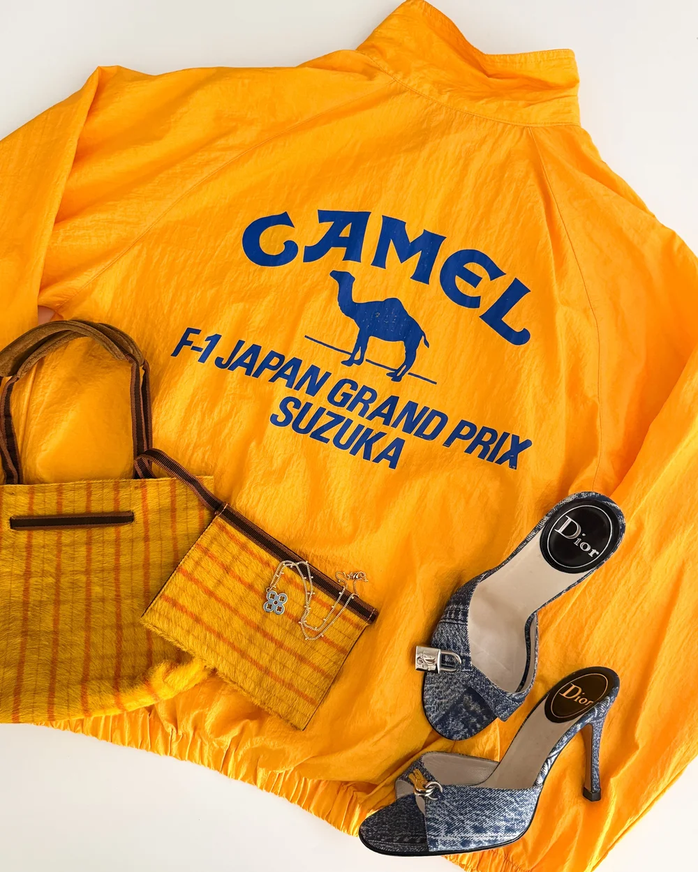 CAMEL Team Lotus F1 フードジャケット 1988 Vintage Lotus F 1 Jacket | Grailed