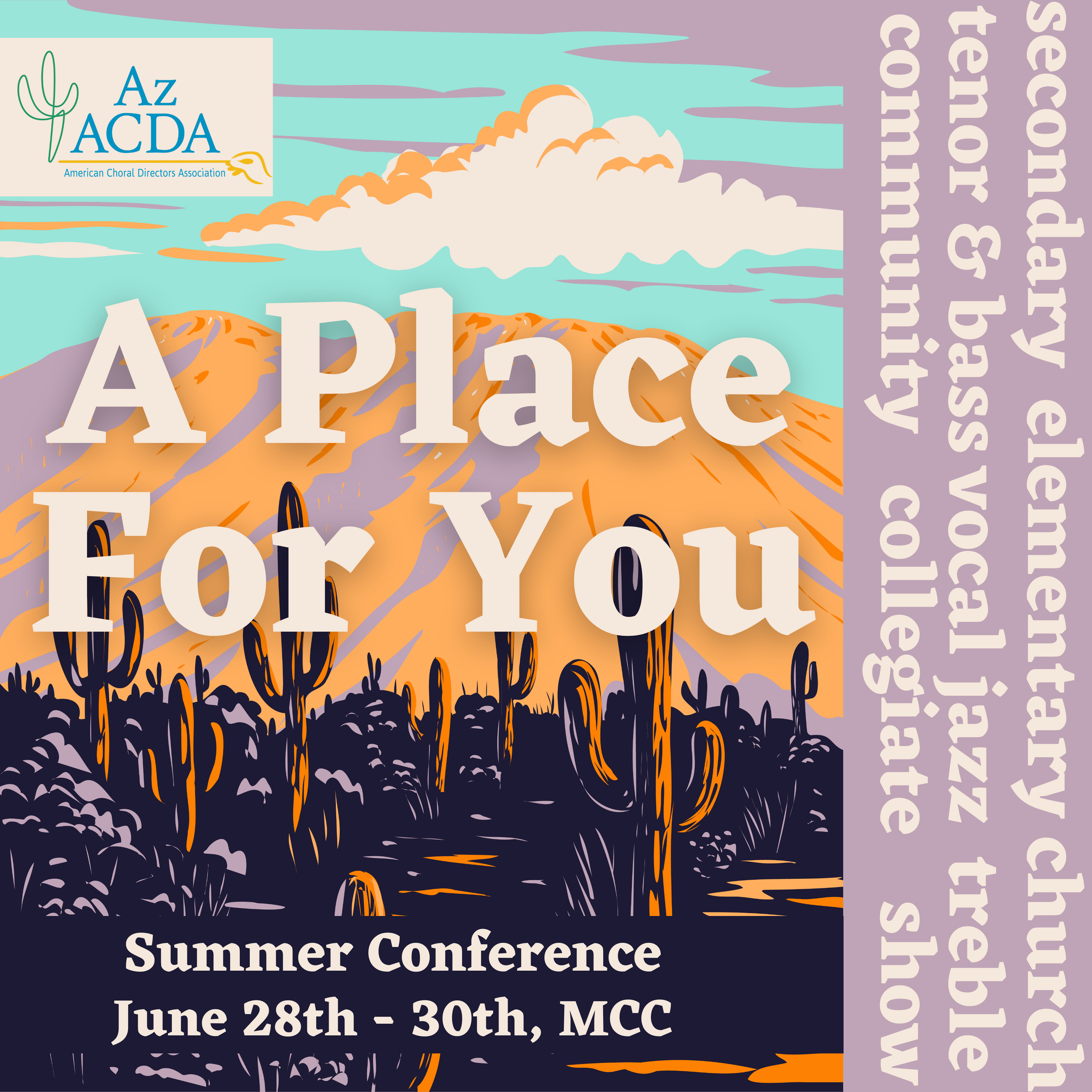 A Place for You: AzACDA Summer Conference
