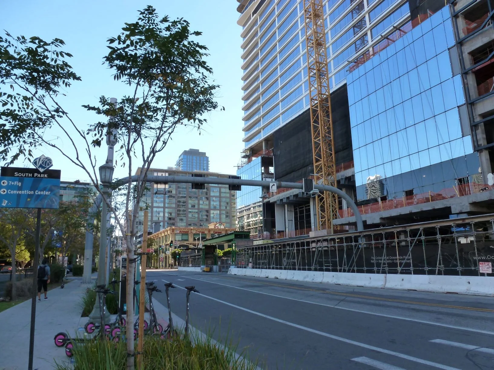 Tonight we go on curfew, effective midnight.