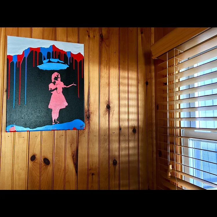 ... let freedom rain - Justin Lefty - @JLeftyArt