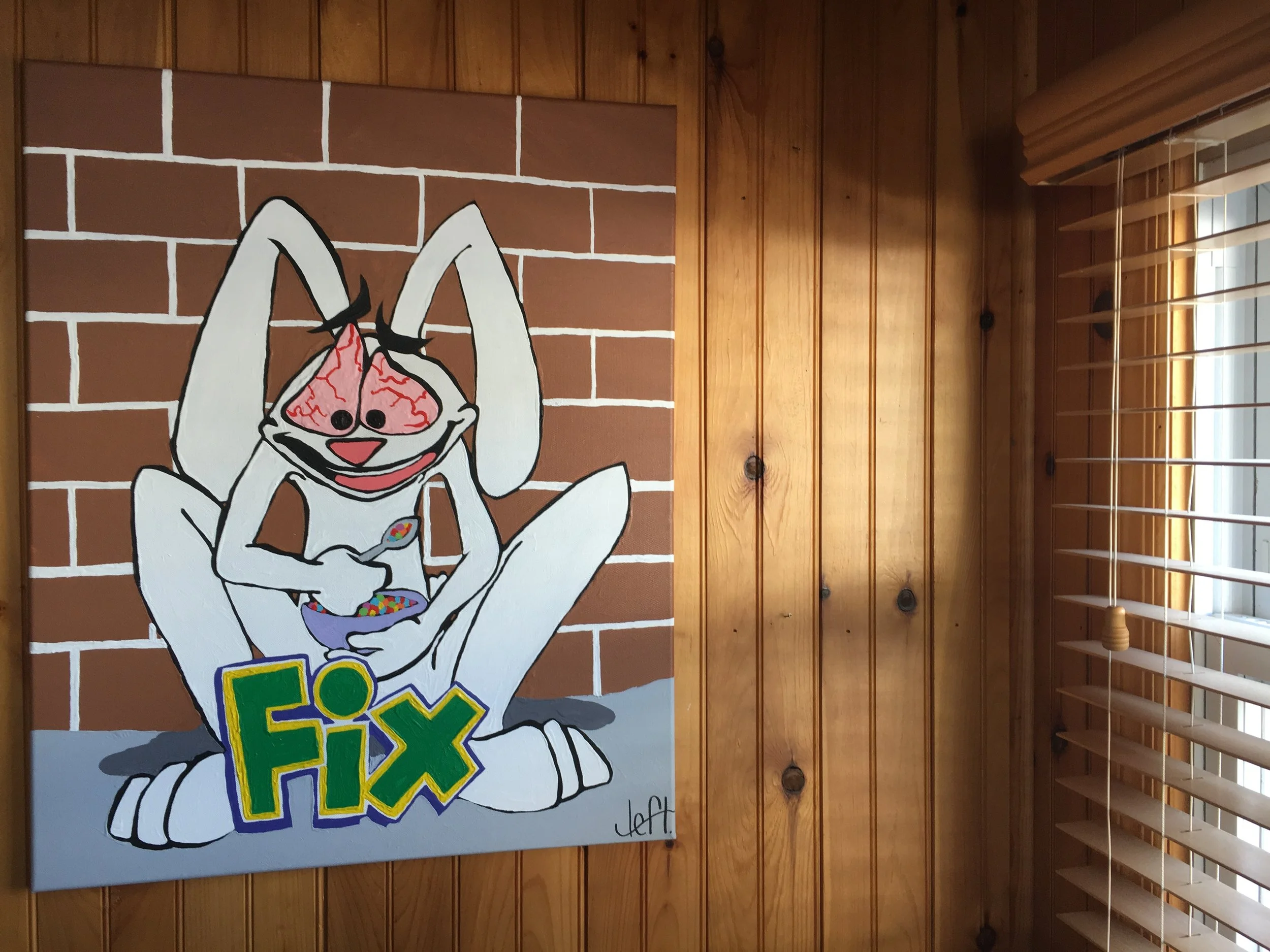 Cereal Trixation - Justin Lefty - @JLeftyArt