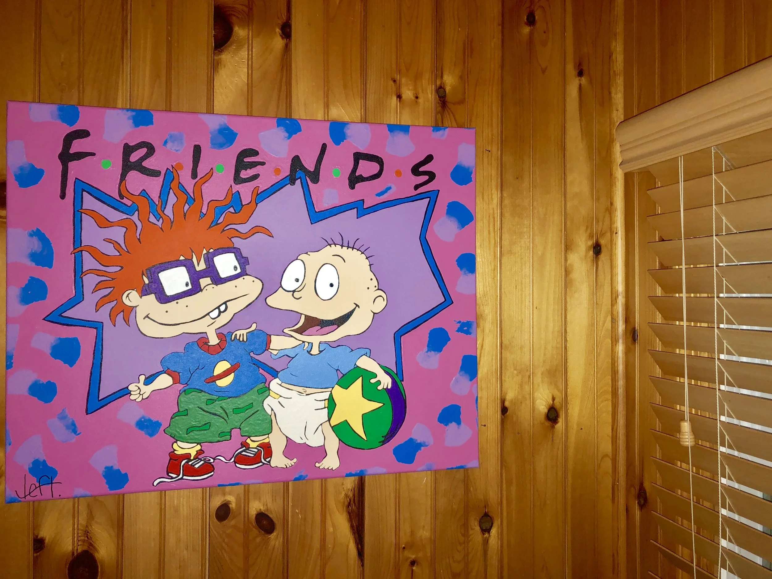 i'll be there for you - Justin Lefty - @JLeftyArt