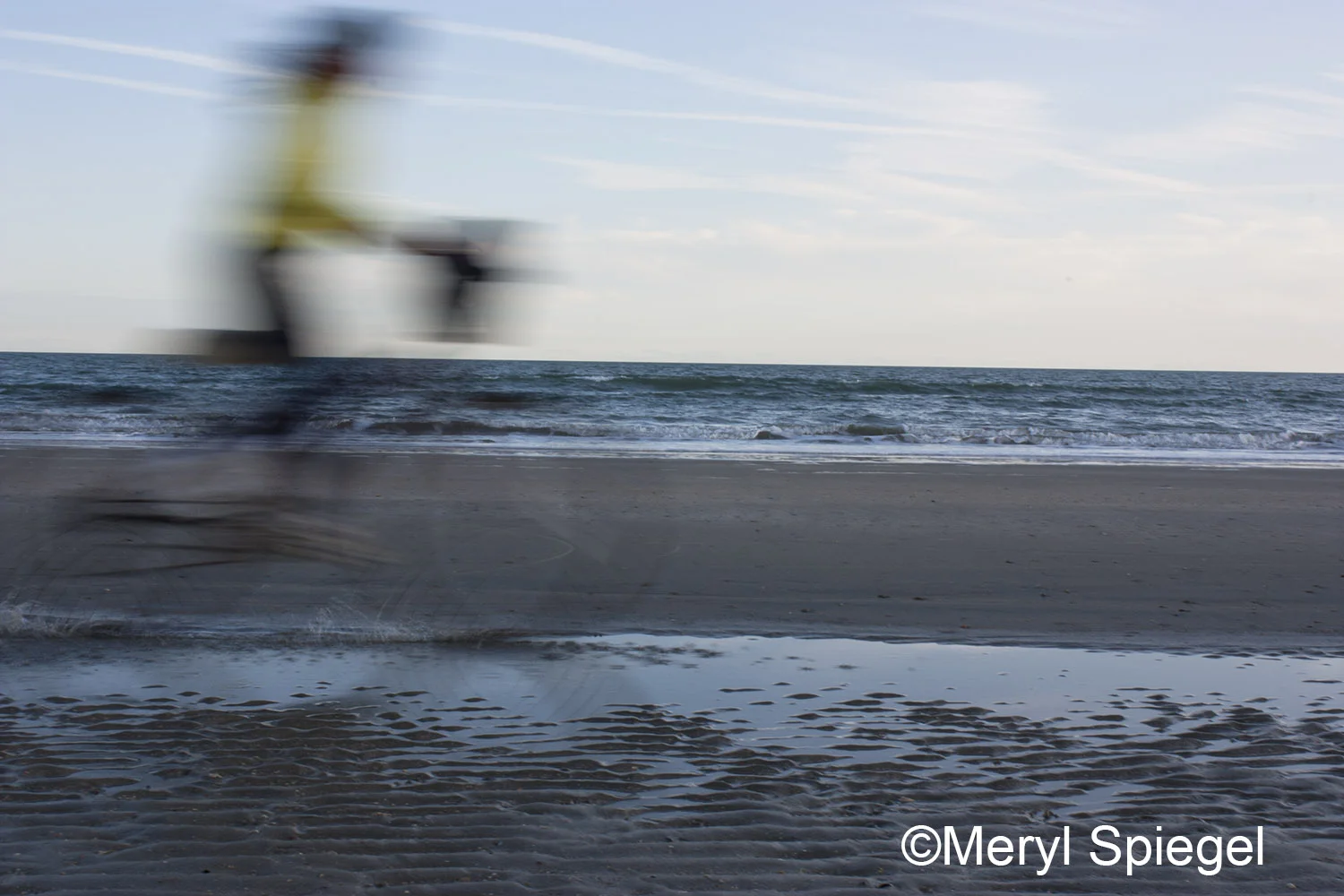 Biker in Yellow