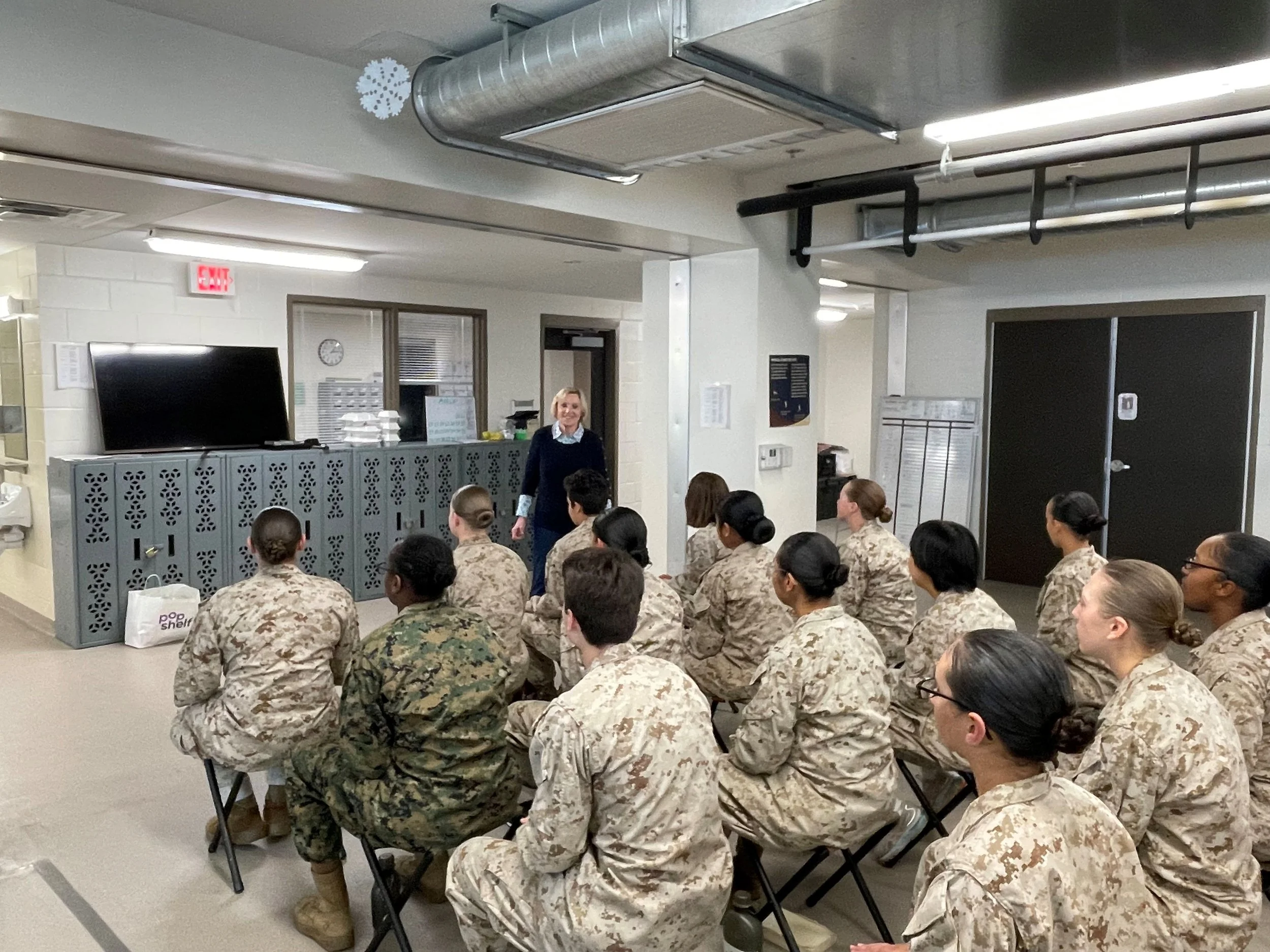 Peg With Co R Recruits.jpg