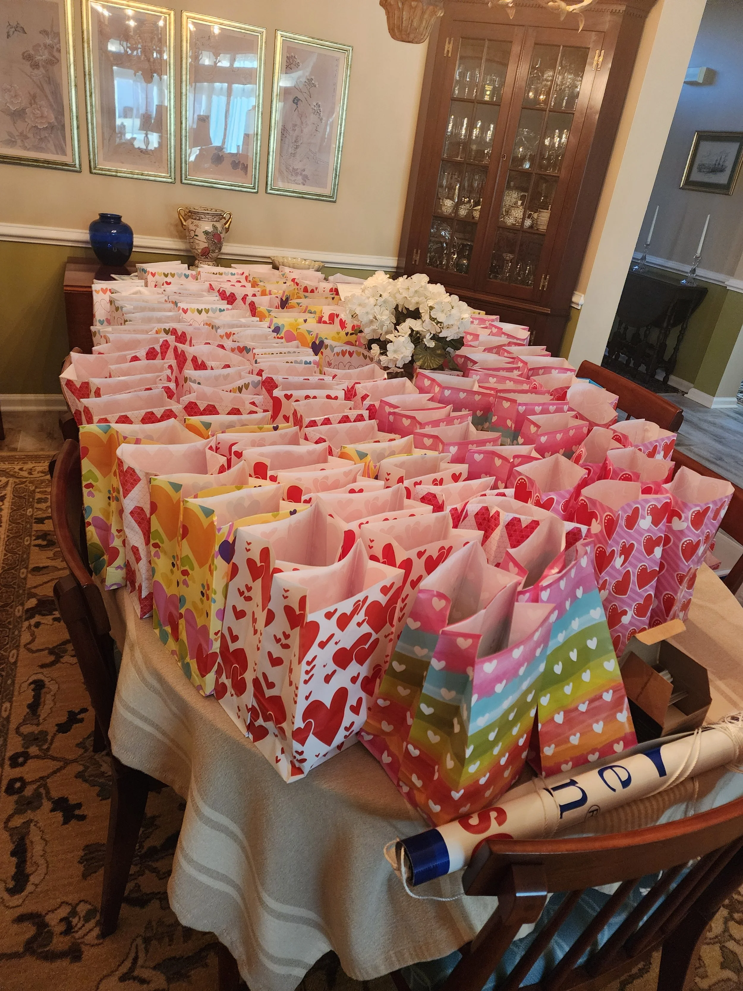 Valentine Goody Bags for Veterans