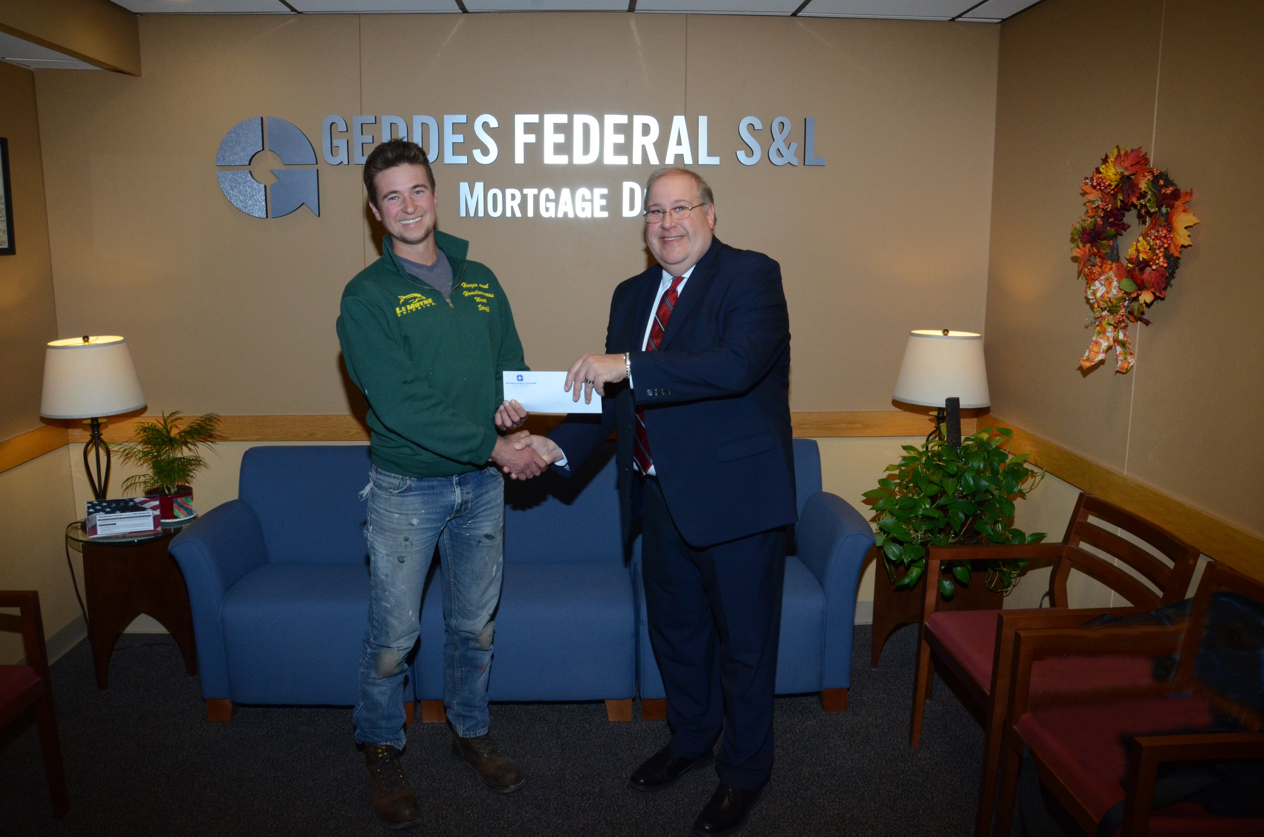 Generous Grant from Geddes Federal Savings