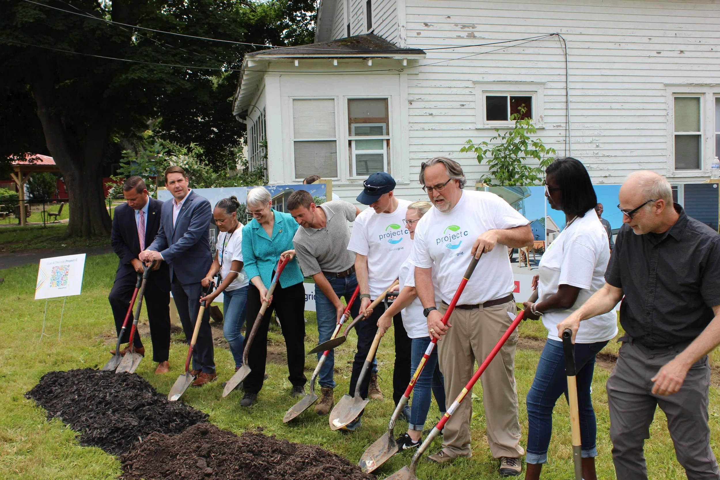 Rich Street Groundbreaking with National Grid