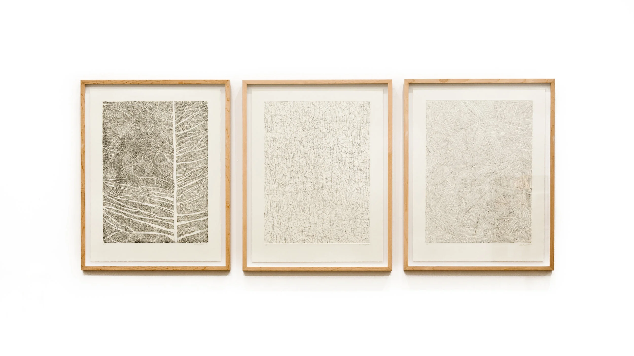 Navigation Set, hard-ground etching on zinc, printed on hahnemuhle, 22 x 29.5 inches, 2013