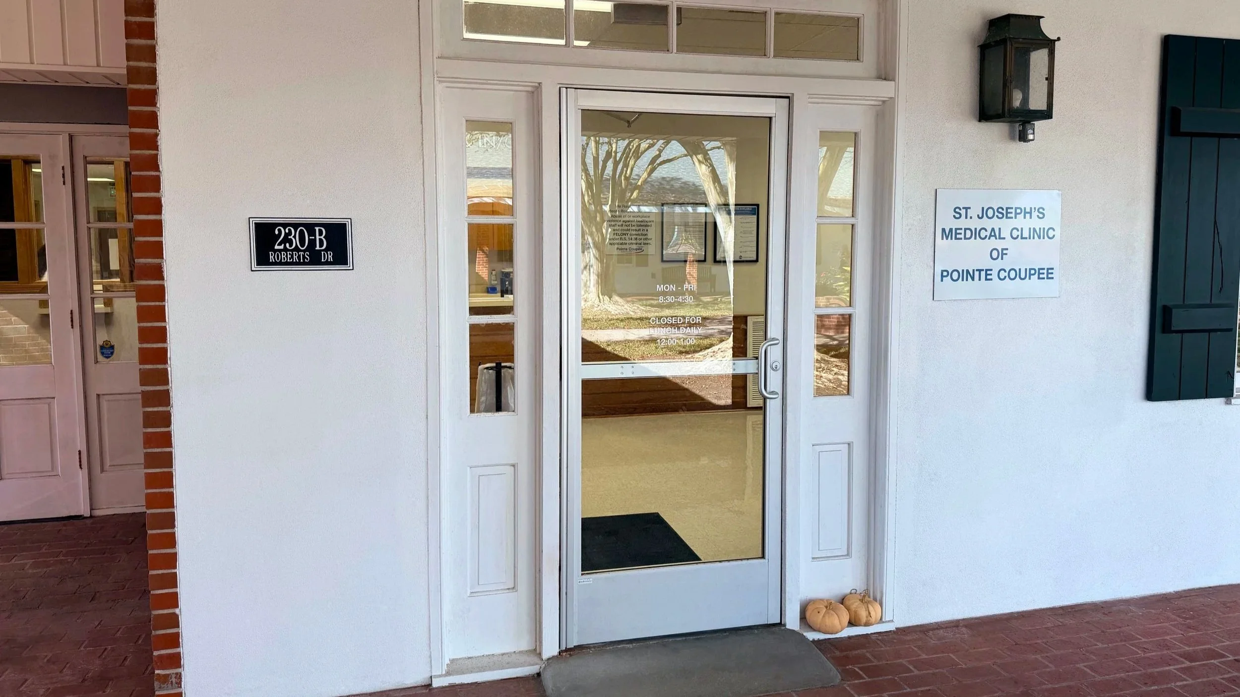   Our walk-in rural health clinic brings convenient, patient-focused care close to home. It offers quick access to quality healthcare without the need for an appointment .    Learn more about St. Joseph’s Medical Clinic of Pointe Coupee →   