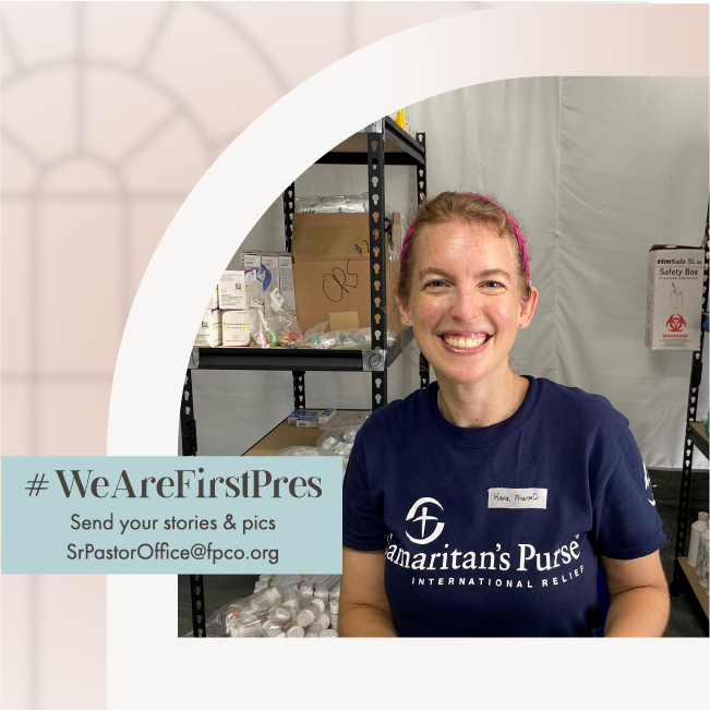 #WeAreFirstPres: WAIT. HOPE. SEEK.