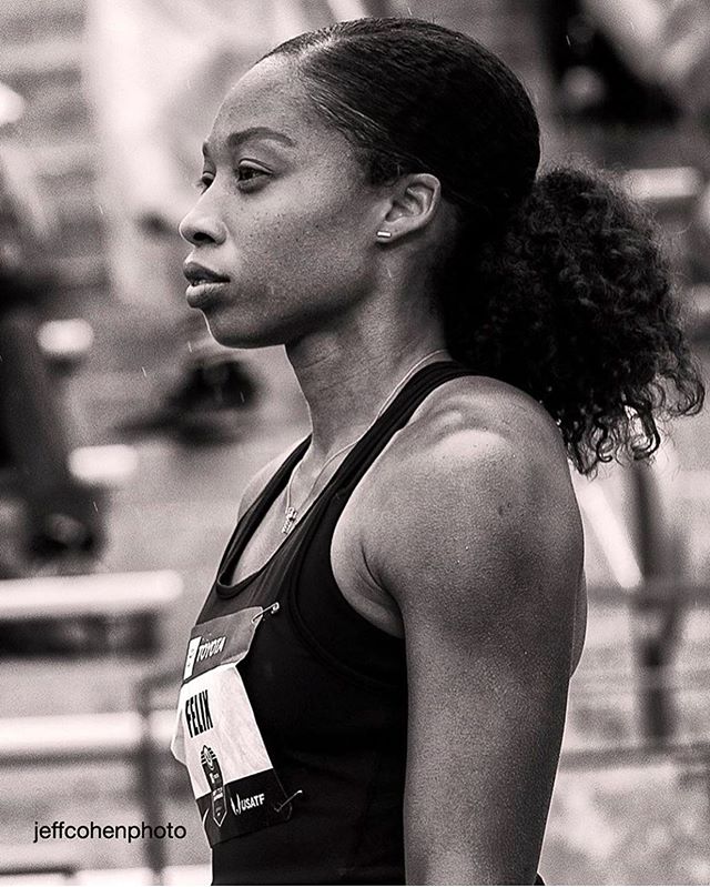 📸 @usatf ~ 
@af85 Allyson Felix advancing to the UNITED STATES FINALS IN THE 400M  8 months after having her BABY- a huge moment for women in sports, congratulations and GOOD LUCK🙌🏼✨